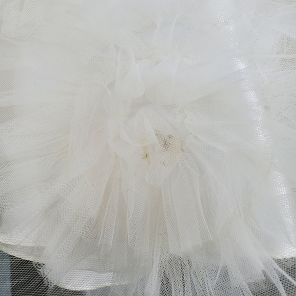 SATIN ROUGE, Beautiful Retro Knee length Wedding, Prom, Party Dress - Picture 10 of 15